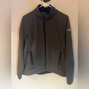 The North Face Dark Gray Embroidered Jacket Audi